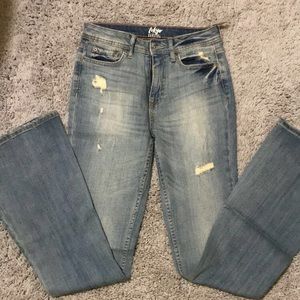 Aeropostal High Waisted Flare Jeans